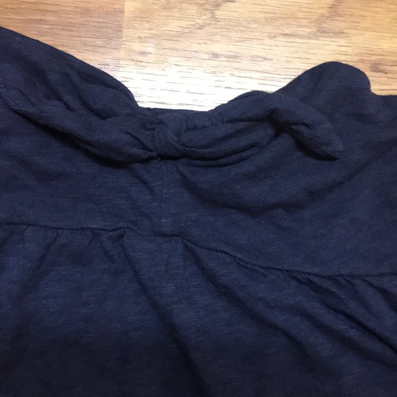 American Eagle handkerchief tie-front tube top S - Picture 3 of 3